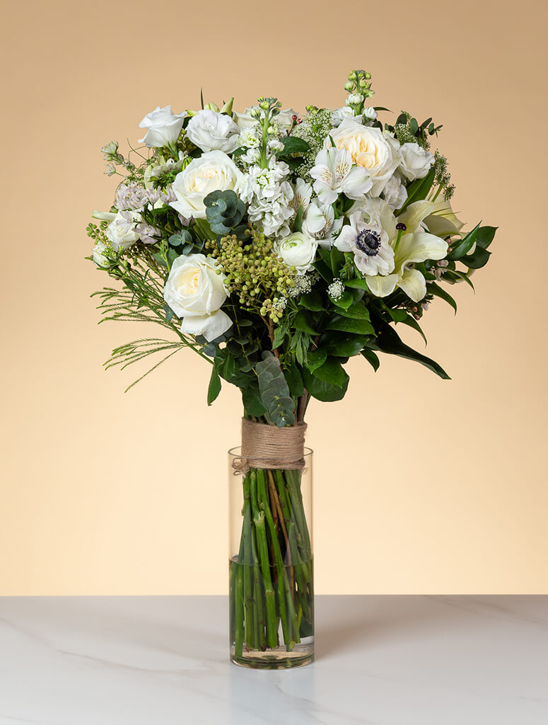 The Marilyn Single Roses Arrangement in Vase