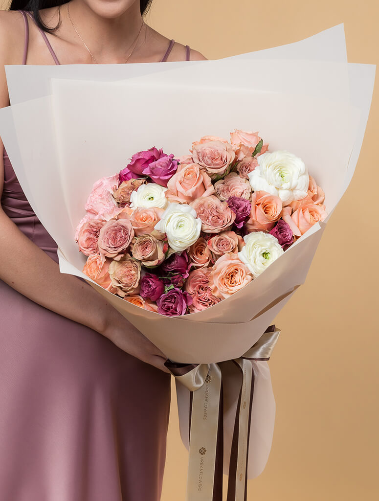 Audrey Hepburn Single Rose Bouquet
