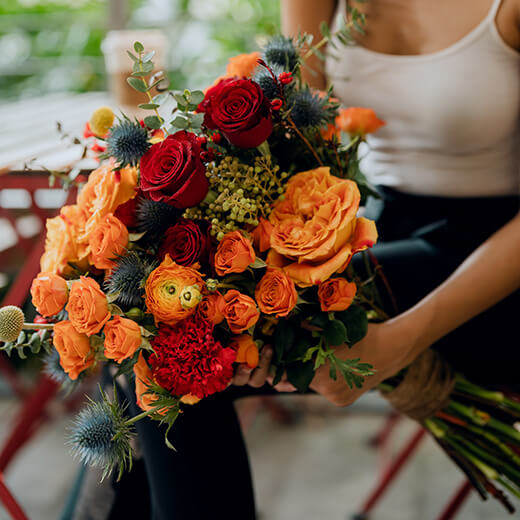 Instagram ส่งดอกไม้