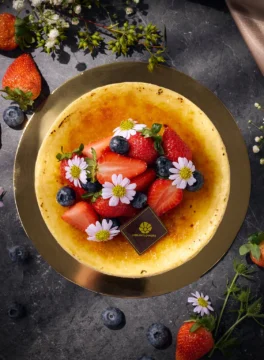 1 Pound Creme Brulee Cheesecake