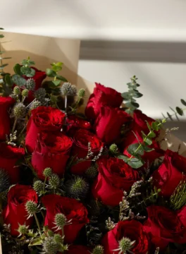 Bouquet of red roses, red roses
