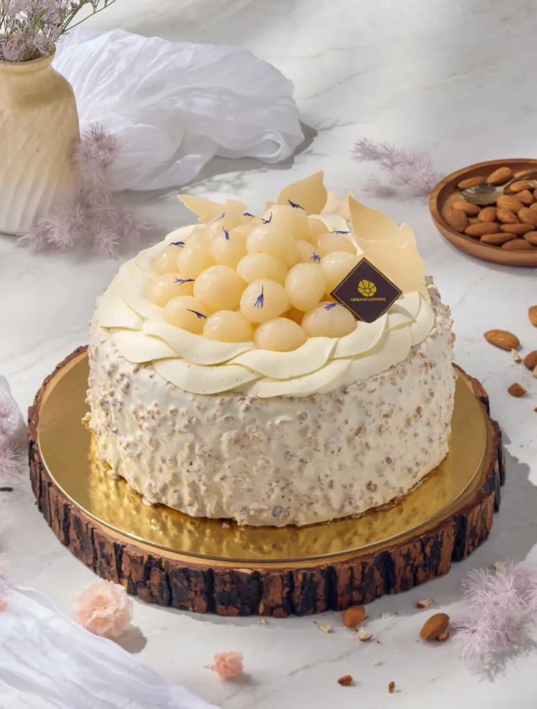 Jasmine Tea & Longan Cake - Flower arrangement