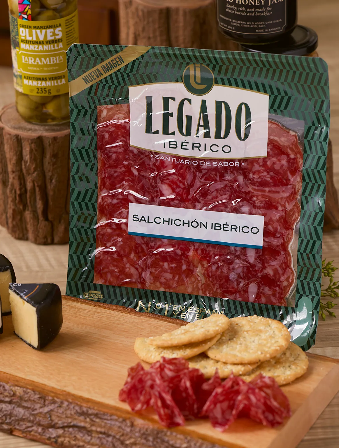 Legado Ibérico Salchichón — ซาลามิหมูไอเบอริโกสเปนระดับพรีเมี่ยม