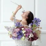 ขนาดคลาสสิก - กระเช้าดอกไม้โอเชียน บรีซ