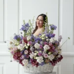 ขนาดแกรนด์ - กระเช้าดอกไม้โอเชียน บรีซ