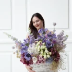 ขนาดดีลักซ์ - กระเช้าดอกไม้โอเชียน บรีซ