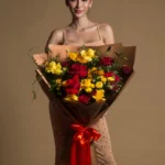 ขนาดซิงเกิล - ช่อดอกไม้คิส ออฟ ไฟเออร์