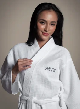 Bathrobe for Mom gift set