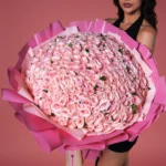 Triple Size - 100, 200 & 300 Pink Roses