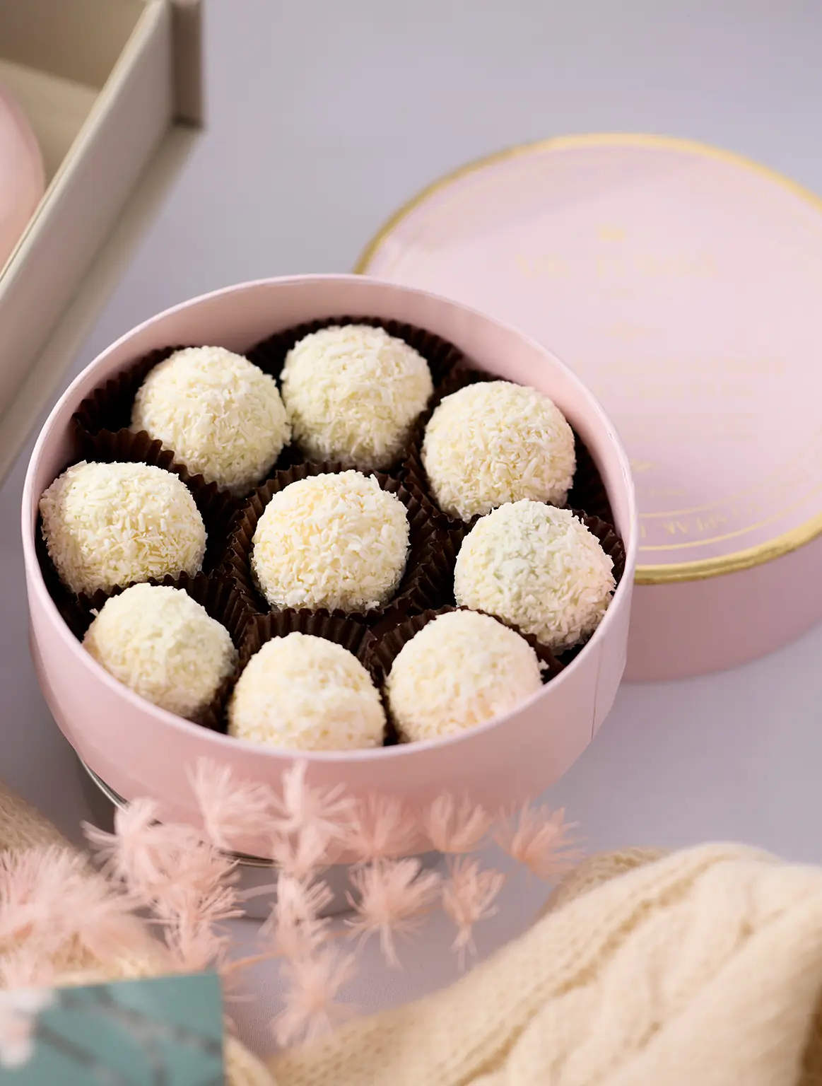 เซ็ตผ้าไหมมัลเบอร์รี่ โรสโกลด์และทรัฟเฟิล - Image 4