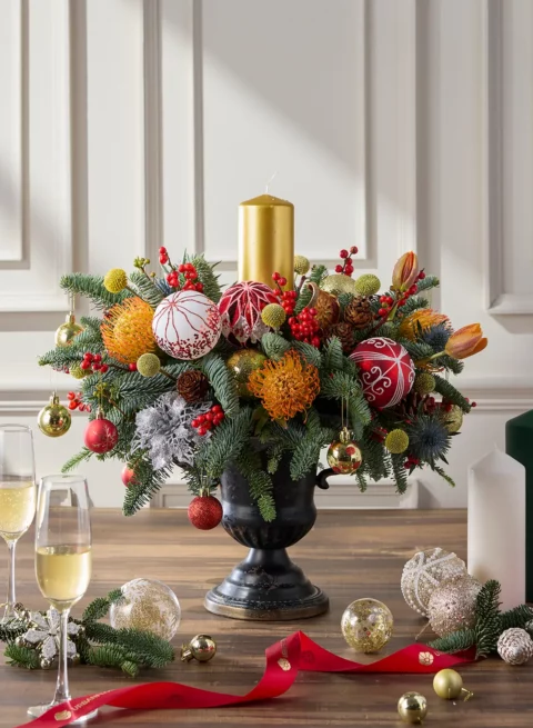 Christmas Flower Vase The Christmas Waltz