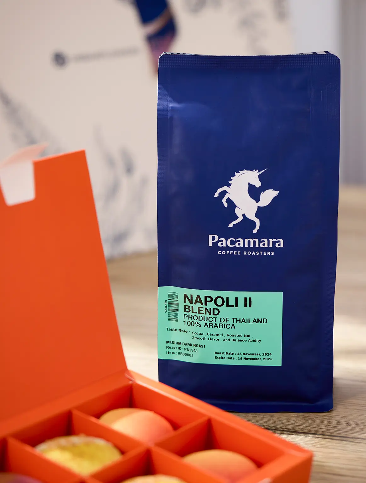 ถุงกาแฟ Pacamara Napoli II Blend