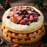 5lb - 25cm - Strawberry Cake