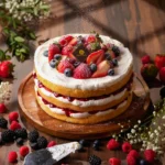 1lb - 15cm - Strawberry Cake