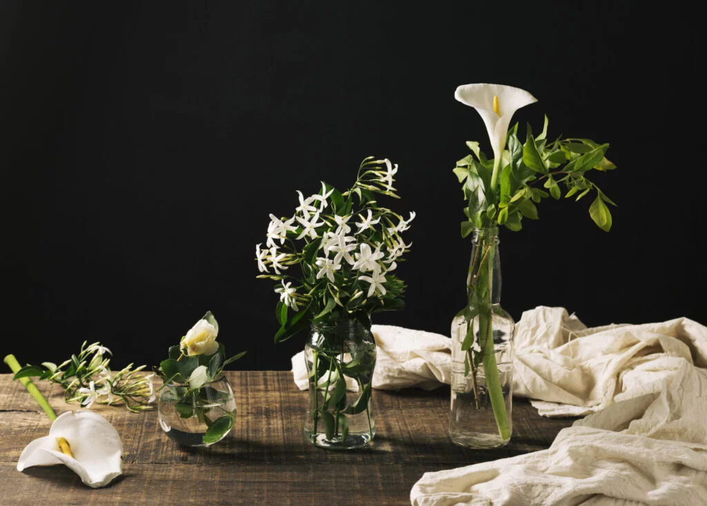 Posh Lady Flower In Vase 1