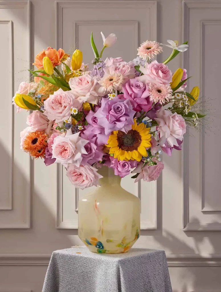 Colorful English Garden Bouquet