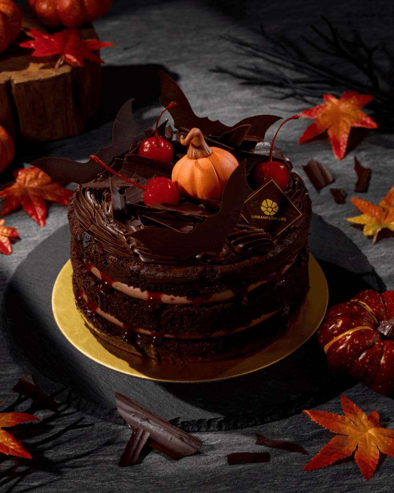 1lb Halloween Chocolate Cake